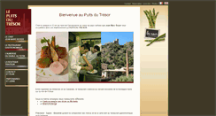 Desktop Screenshot of lepuitsdutresor.com