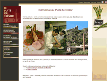 Tablet Screenshot of lepuitsdutresor.com